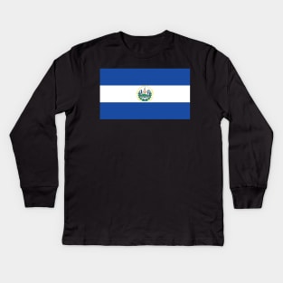 El Salvador Kids Long Sleeve T-Shirt